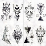 Geometry HQ Water Proof  Tattoo Sticker