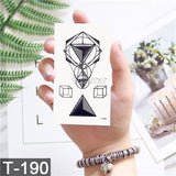 Geometry HQ Water Proof  Tattoo Sticker