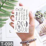 Geometry HQ Water Proof  Tattoo Sticker