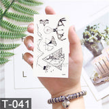 Geometry HQ Water Proof  Tattoo Sticker