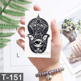 Geometry HQ Water Proof  Tattoo Sticker