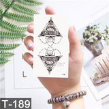 Geometry HQ Water Proof  Tattoo Sticker
