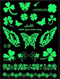 Butterfly HQ Glowing in Dark Waterproof  Luminous Tattoo