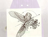 Geometric Wild Animals Water Proof Sticker Tattoo