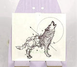 Geometric Wild Animals Water Proof Sticker Tattoo