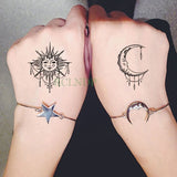 Geometric Wild Animals Water Proof Sticker Tattoo