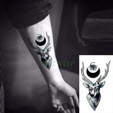 Geometric Wild Animals Water Proof Sticker Tattoo