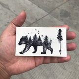 Geometric Wild Animals Water Proof Sticker Tattoo