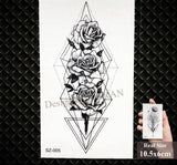 Temporary Mandala Water Proof Tattoos
