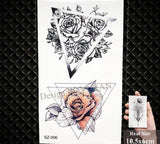 Temporary Mandala Water Proof Tattoos