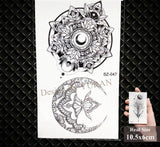 Temporary Mandala Water Proof Tattoos