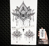 Temporary Mandala Water Proof Tattoos