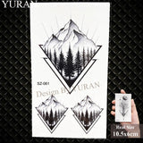 HQ Water Proof Geometric Temporary Tattoo