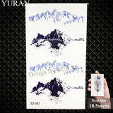HQ Water Proof Geometric Temporary Tattoo