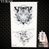 HQ Water Proof Geometric Temporary Tattoo